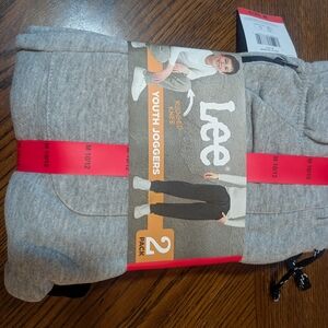 Lee Youth Gray Joggers 2-Pack